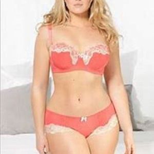 AdoreMe Karinna Contour Plus Bra & Hipster Panty Set